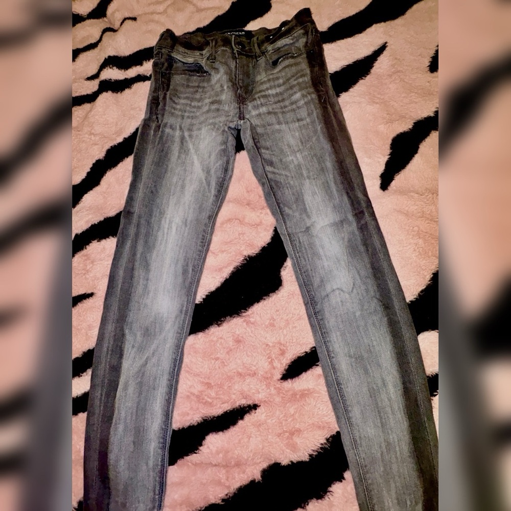 Stylish Express Gray Denim Jeans